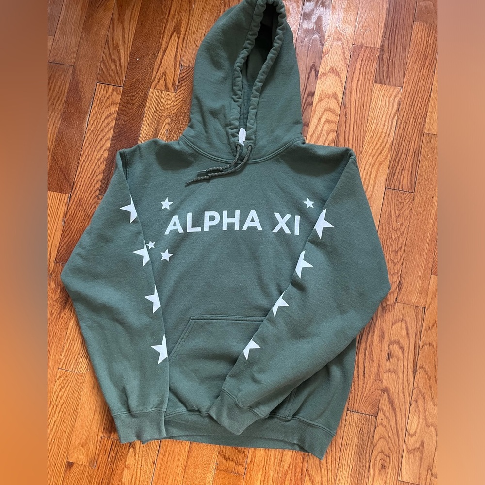 Alpha Xi Delta AXID comfy sorority sweatshirt size small
